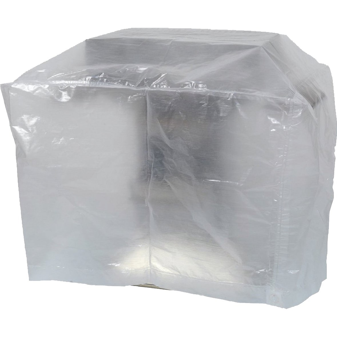 Copertura per barbecue trasparente - 60 x 60 x 125 cm - Copertura per barbecue con rivestimento in PVC trasparente