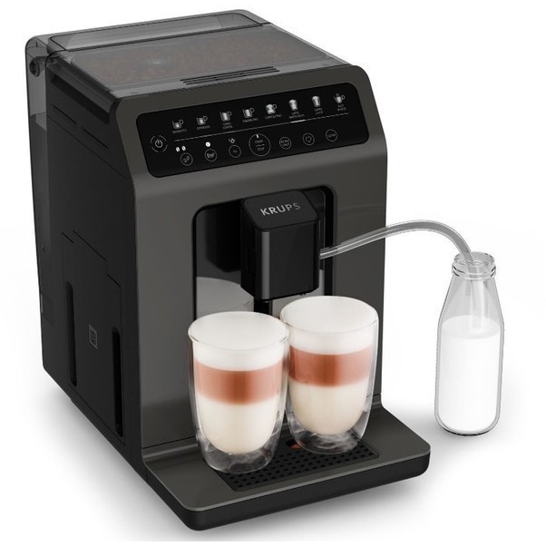 Krups EA89Z Classic Edition Schwarz / Anthrazit - Kaffeevollautomat, 15 bar
