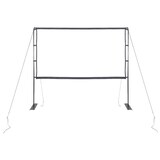 thumbnail of vidaXL Projectiescherm met standaards 108 inch 16:9