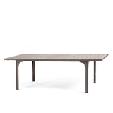 thumbnail of Mesa de Exterior Extensível 180/240x90 cm, Estrutura em Aço, Topo Efeito Madeira, 10 Pessoas, Para Jardim ou Terraço - THOMAS XL - Cinza