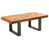 thumbnail of FineBuy Couchtisch Mango 105 cm Tisch Massivholz Wohnzimmertisch Industrial