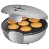 thumbnail of Clatronic MM 3496 Máquina Hacer Magdalenas, Cupcakes, Antiadherente, 7 Magdalenas, Diametro 4,5 cm, Listas 15 m., 900W, Argento
