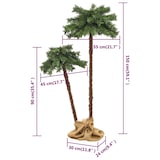 thumbnail of vidaXL Weihnachtsbaum mit LEDs 90 cm & 150 cm