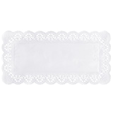 thumbnail of PAPSTAR 2000 Spitzenpapiere eckig 34 cm x 17 cm weiss
