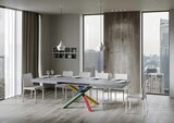 thumbnail of Ausziehbarer Tisch 90x180/440 cm Volantis Cemento Gestell 4/B