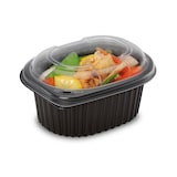 thumbnail of MONOUSO - Embalagem de Plástico PP Reutilizável Preto 450ml 14,2x11,1x6cm (640 Uds)