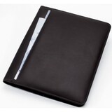 thumbnail of ALASSIO Conférencier Noir Cremona cuir. 32x25x2cm. Livré bloc-notes et pochettes multiples