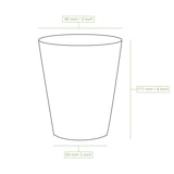 thumbnail of BIOZOYG Pappbecher 1000 Stück 300 ml / 12 oz, Ø 90 mm, weiß - Becher für Heißgetränke - Kaffeebecher to go Einwegbecher, Alternative zu Styroporbecher