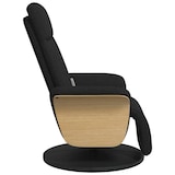 thumbnail of vidaXL Massagesessel mit Fußteil Schwarz Stoff