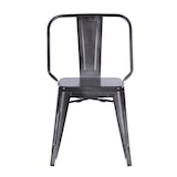 thumbnail of GHP Chaise Iron gris métal, 79 x 57 x 51.5 cm, gris