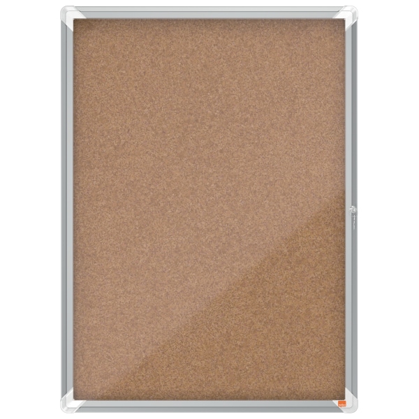 nobo Schaukasten, Kork-Rückwand, Innenbereich, 9 x DIN A4