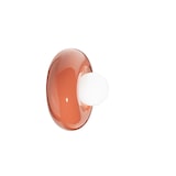 thumbnail of Applique Vintage Decò Bumbum Ceramica Arancio Pokè 1 Luce G9