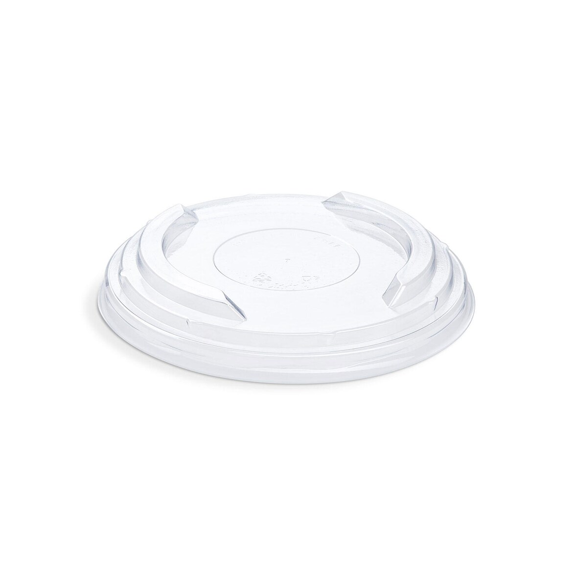 50x Deckel transparent Ø150mm aus rPET für Salatschalen Feinkostschalen
