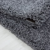 thumbnail of Teppich Hochflor Langflor Uni Kuschelig Waschbar Strapazierfähig Wohnzimmer Schlafzimmer OEKO-TEX Grau 120x170 cm – RHEIN von Kadima Design