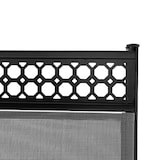 thumbnail of COSTWAY Set van 2 tuinstoelen, terrasstoelen met brede zitting en sneldrogende stof, 66 cm x 61 cm x 90 cm (grijs)