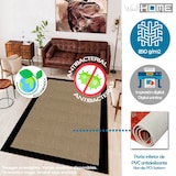 thumbnail of WellHome - Basis Polyester Tapijt 80x120cm in Beige en Zwart