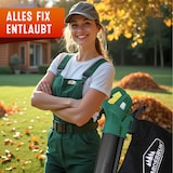 thumbnail of Gardebruk Elektro Laubsauger 3in1 3000W Schultergurt Rollen Fangsack 45L