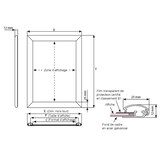 thumbnail of Cadre CLIC CLAC Mural ANTI-FEU B2