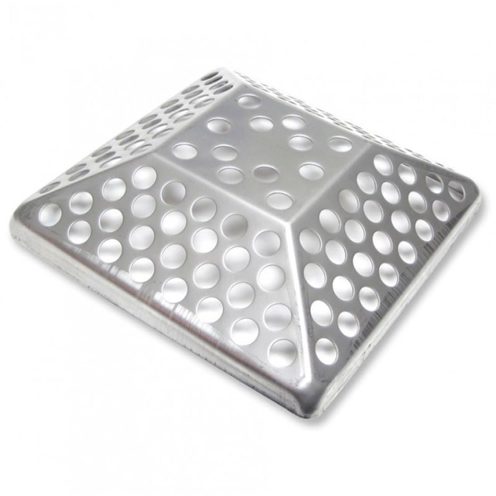 Rejilla anti-atascos acero inoxidable Piramidal 188mx188m - Rejinox. Cubiertas, terrazas, jardines, baños, piscinas…