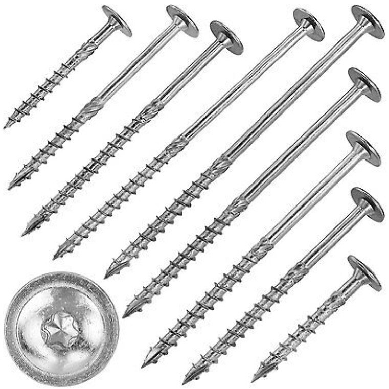 50 Stk. SL Rack Holzbauschrauben 92108-10