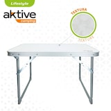 thumbnail of Mesa dobrável baixa Aktive branca