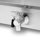 thumbnail of VERTES Friteuse van roestvrij staal, inhoud 30 liter, 50-250 °C, 6000 W, 230 V, koudzoneprincipe, eenvoudig te reinigen, gastro-friteuse