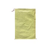 thumbnail of 25x Schwerlastsack Gewebesack Hochwassersack Getreidesack Lagersack PP mit rotem Streifen mit Band 500 x 800 mm 30kg gelb
