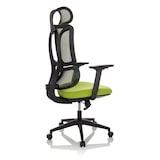 thumbnail of Bureaustoel / draaistoel ERGOMY zitting stof / rugleuning mesh groen mybuero