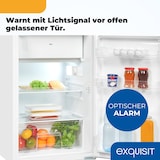 thumbnail of Exquisit Einbaukühlschrank mit Gefrierfach, 118 Liter Nutzinhalt, Einbaukühlschrank 88cm, Einbaugerät, 4-Sterne-Gefrierfach, EKS5131-4-E-040E weiss