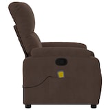 thumbnail of vidaXL Massagesessel Braun Mikrofasergewebe