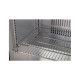 thumbnail of Expositor de bebidas de balcão, 3 portas basculantes, aço inoxidável/alumínio/vidro, 90x135x52cm, 280W, refrigeração por ar, 330L, Polar GL009