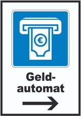 thumbnail of Geldautomat Pfeil rechts A3 (297x420mm)