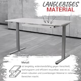 thumbnail of bümö Schreibtisch Organizer Schublade abschließbar aus Metall in weiß mit Schloss, Schreibwareneinsatz, Trennstegen & Antirutschmatte -  Premium