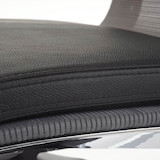 thumbnail of Cadeira de escritório MERRYFAIR Saville, cadeira giratória de secretária, combinação de couro/malha preta ~ Standard