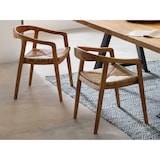 thumbnail of SIT Möbel Fauteuil | Teck tressé en rotin | naturel | L 55 x P 58 x H 75 cm