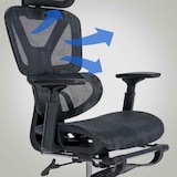 thumbnail of Silla de oficina Grover Negro