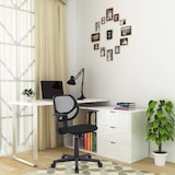 thumbnail of SIGMA Cadeira de escritório SC17, plástico, altura do assento ajustável, preto