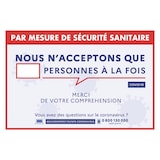 thumbnail of Affiche "Jauge Réouverture Commerce" rigide 20X30cm - Etiq-Etal