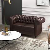 thumbnail of HOMCOM Divano 2 Posti in Stile Chesterfield con Cuscino Rimovibile