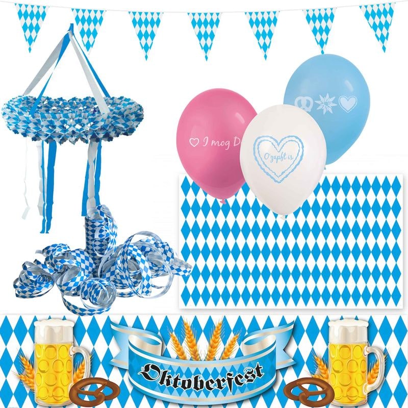 Oktoberfest Partyset Dekoration