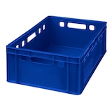 thumbnail of 5 Stück E2 Kisten 60 x 40 x 20 cm Fleischkiste Lagerkiste Metzgerkiste in blau