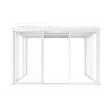 thumbnail of BS COM Laterale scorrevole per pergola bioclimatica con vetro 224x135x25 cm Bianco