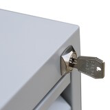 thumbnail of Lüllmann® Hängeregistraturschrank, 2 Schubladen zweibahnig, 705 x 760 x 620 mm, lichtgrau