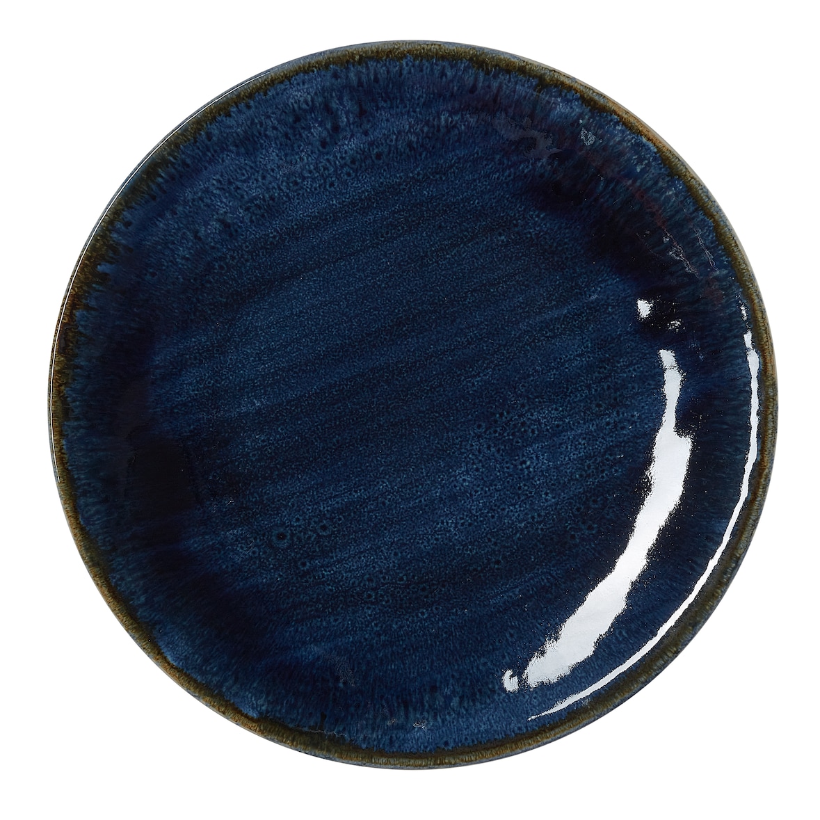 WAS Germany - Teller, flach, Ø 30 cm, Set á 6 Stück, dark ocean, Porzellan