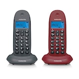 thumbnail of Motorola C1002GW Telefone DECT sem fio com intercom, transferência, LED, modo ECO, mute e viva-voz
