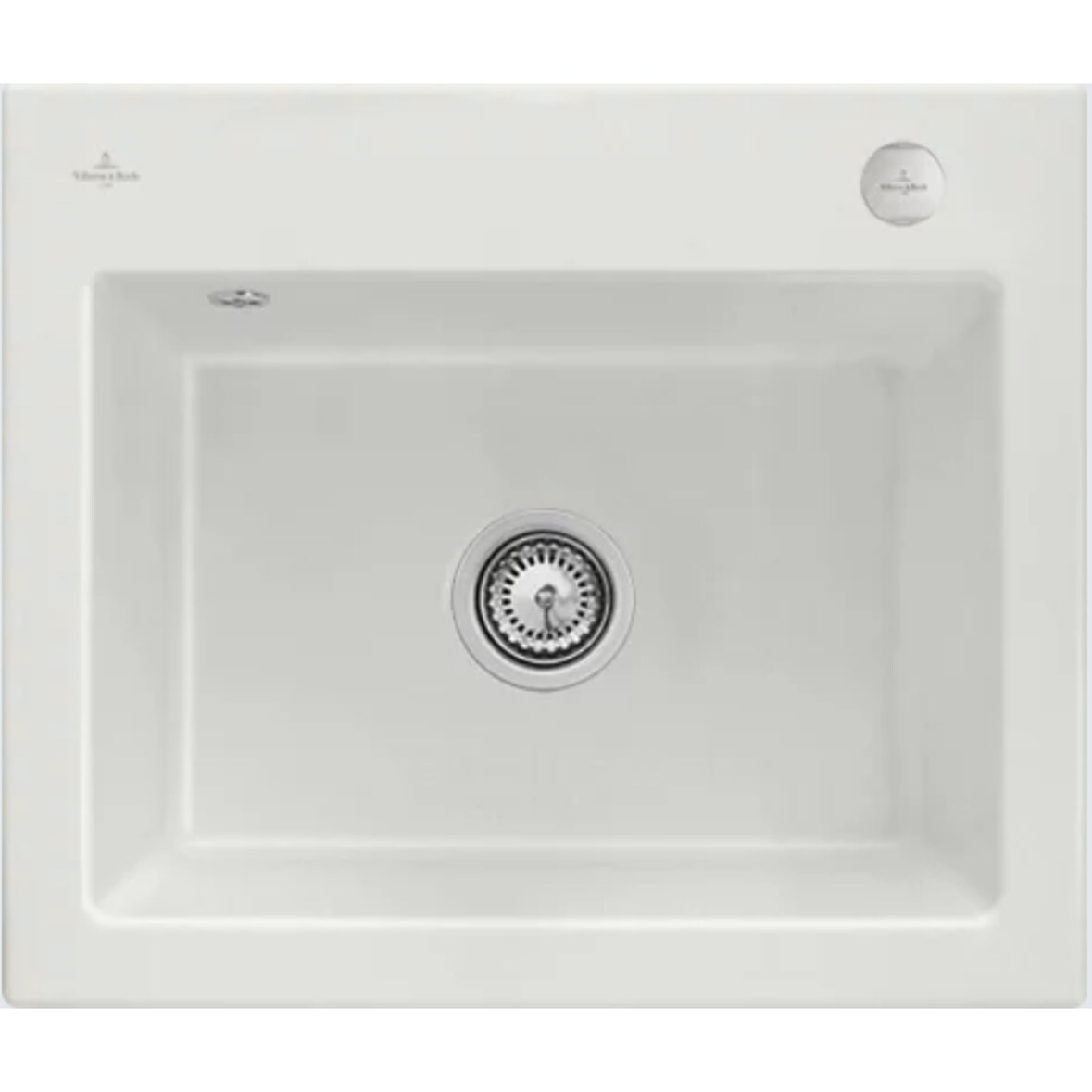 Villeroy&Boch Spülbecken, Küchenspüle Subway 60 S Steam 600x510mm, Unterschrankbreite 60cm