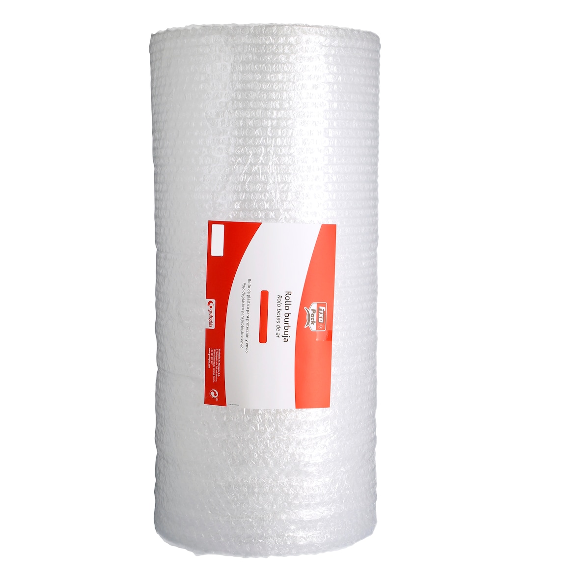 Rollo de plástico burbuja para embalaje y envío 0,6X150M