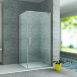 thumbnail of Aloni Duschkabine Eckdusche Schwingtür 6mm Klarglas 90x90x190cm
