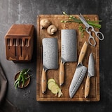 thumbnail of Hezhen - Damascus Messenset 6-delig - X01 Flagship series