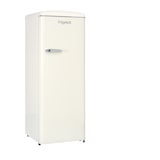 thumbnail of FrigeluX Réfrigérateur armoire design rétro 218L dont congélateur 4* de 24L, Crème RF218RCA++